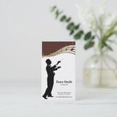 Conductor Orchestra Visitekaartje (Staand voorkant)