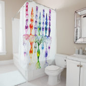 Cone-cellen en bipolair neuron van de retina douchegordijn (In situ)