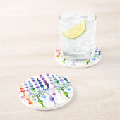 Cone-cellen en bipolaire neurond van het netvlies zandsteen onderzetter (Zijkant)