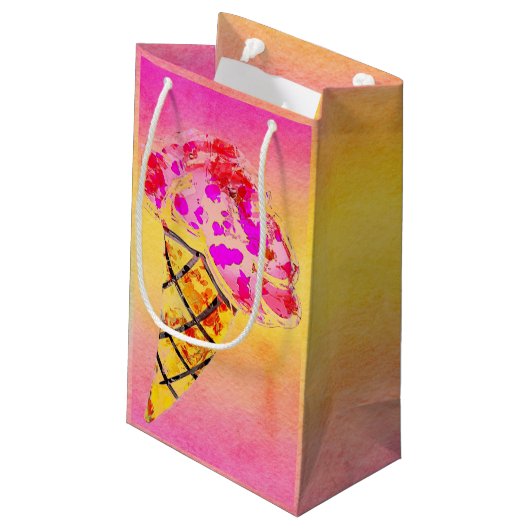 Cone Cone Cone-cadeau voor ijs Klein Cadeauzakje (Achterkant Gekanteld)