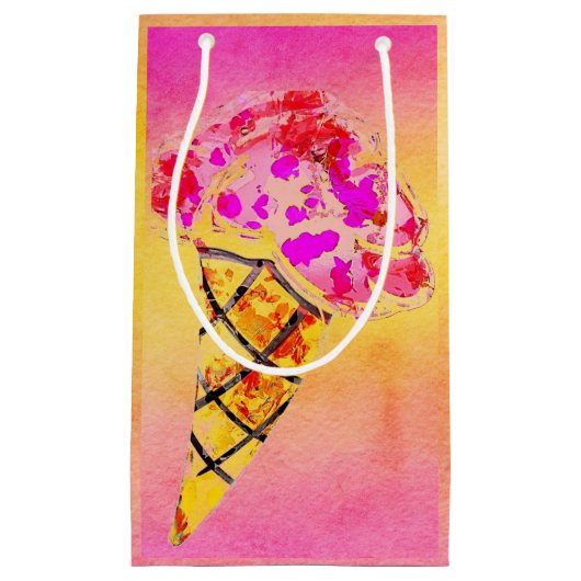 Cone Cone Cone-cadeau voor ijs Klein Cadeauzakje (Voorkant)