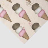 Cone Cone Cone Pattern Cute Cute Tissuepapier (Detail)
