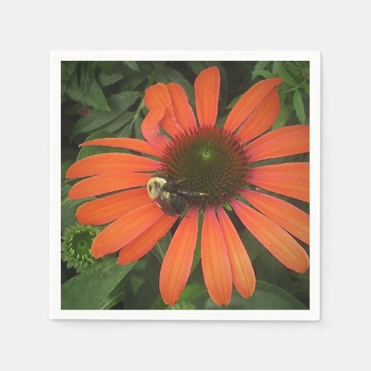 Cone Flower Napkin Servetten (Voorkant)