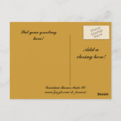 Cone Fractal Briefkaart (Achterkant)