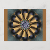 Cone Fractal Briefkaart (Voorkant)