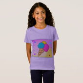 "Cone Ice Cream Treat T-Shirt" T-shirt (Voorkant volledig)