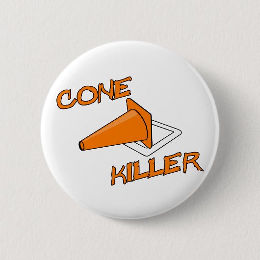 Cone Killer Ronde Button 5,7 Cm (Voorkant)