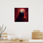 Cone Nebula (Hubble Telescope) Poster (Keuken)