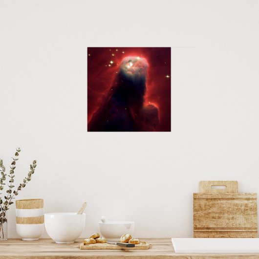 Cone Nebula (Hubble Telescope) Poster (Keuken)
