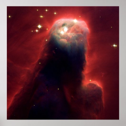Cone Nebula (Hubble Telescope) Poster (Voorkant)