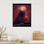 Cone Nebula NGC 2264 Hubble Telescope Poster (Keuken)