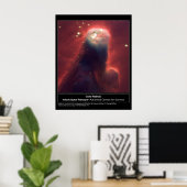 Cone Nebula NGC 2264 Hubble Telescope Poster (Thuiskantoor)