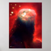 Cone Nebula, NGC 2264 - NASA Hubble Space Telescop Poster (Voorkant)