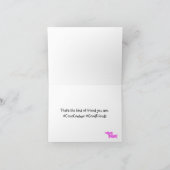 Cone of Shame Doxie Style Note-kaart Kaart (Binnen)