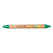 Cone Shaped Sorbet Stick Blauwe Inkt Pen (Voorkant)