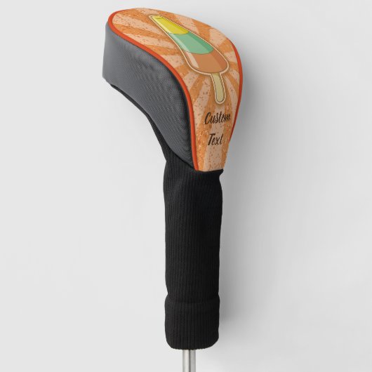 Cone Shaped Sorbet Stick Golfheadcover (Schuin)