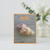 Cone Shell Briefkaart (Staand voorkant)