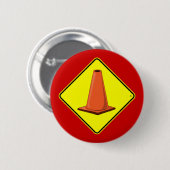 CONE ZONE 1y Ronde Button 5,7 Cm (Voorkant /achterkant)