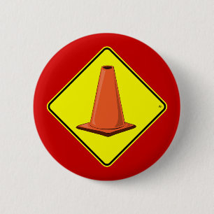 CONE ZONE 1y Ronde Button 5,7 Cm