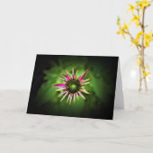 Conefloer, kaart (Gele Bloem)