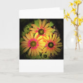 Conefloer, kaart (Gele Bloem)
