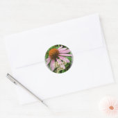 Coneflower bedankt je gecoördineerde objecten ronde sticker (Envelop)