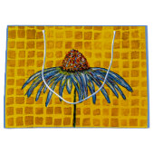 Coneflower Checkered Bag Groot Cadeauzakje (Voorkant)