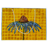 Coneflower Checkered Bag Groot Cadeauzakje (Achterkant)