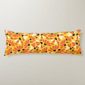 Coneflower Confetti op citroengeel Lichaamskussen (Voorkant)