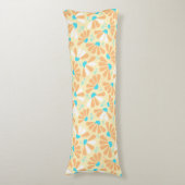 Coneflower Confetti op eierschaal Lichaamskussen (Voorkant Verticaal)