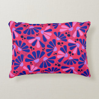 Coneflower Confetti op Raspberry Accent Kussen