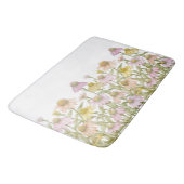 Coneflower Garden Watercolor Botanical Art Badmat (Gekanteld)