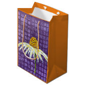 Coneflower Gift Bag Medium Cadeauzakje (Voorkant Gekanteld)