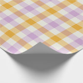 Coneflower Gingham - Inpakpapier (Hoek)