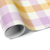 Coneflower Gingham - Inpakpapier (Rol Hoek)