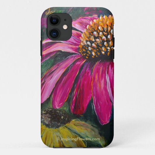Coneflower iphone5 hoesje (Achterkant)