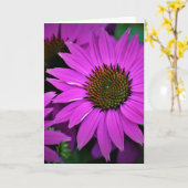 Coneflower, kaart (Gele Bloem)