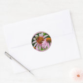 Coneflower krijgt snel weer goed ronde sticker (Envelop)