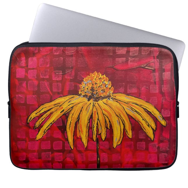 Coneflower Lap Top Bag Laptop Sleeve (Voorkant)