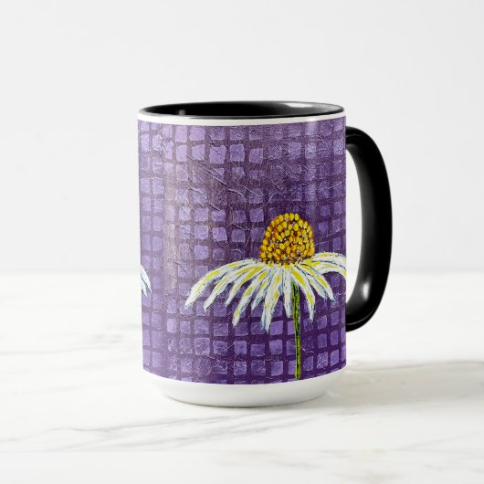 Coneflower paarse Mok (Voorkant rechts)