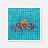 Coneflower papieren servetten (Voorkant)
