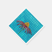 Coneflower papieren servetten (Hoek)