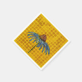 Coneflower papieren servetten (Hoek)