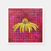 Coneflower papieren servetten (Voorkant)