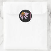 Coneflower Save the Date Ronde Sticker (Tas)