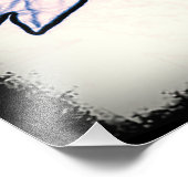 Coneflower Sketch Foto Afdruk (Hoek)