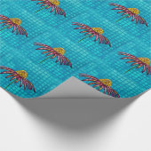 coneflower wrapping paper cadeaupapier (Hoek)