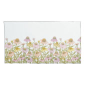 Coneflowers Bloemen Botanische Kunst Kussensloop (Achterkant-Rechts)