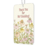 Coneflowers Botanische Waterverf Kunst gepersonali Luchtverfrisser (Links)