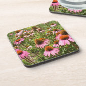 Coneflowers Cork Onderzetter (Linkerzijde)